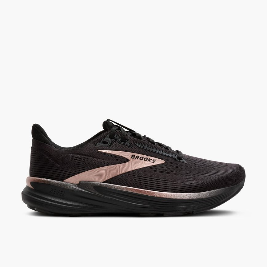 Brooks Revel 8 Black/Black/Rose Gold (Women's)