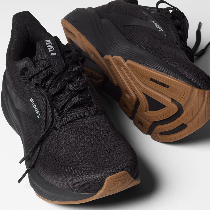 Brooks Revel 8 Black/Black (Women's)
