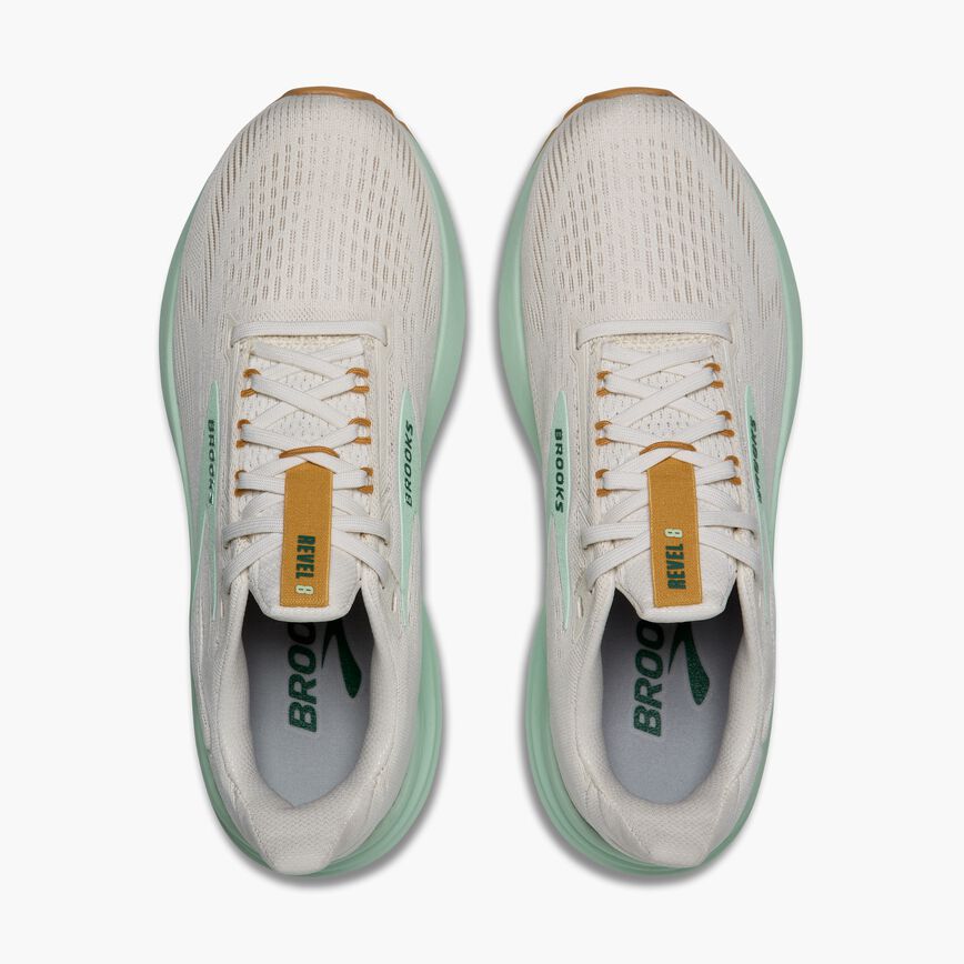 Brooks Revel 8 Coconut/Taffy/Honeydew (Women's)