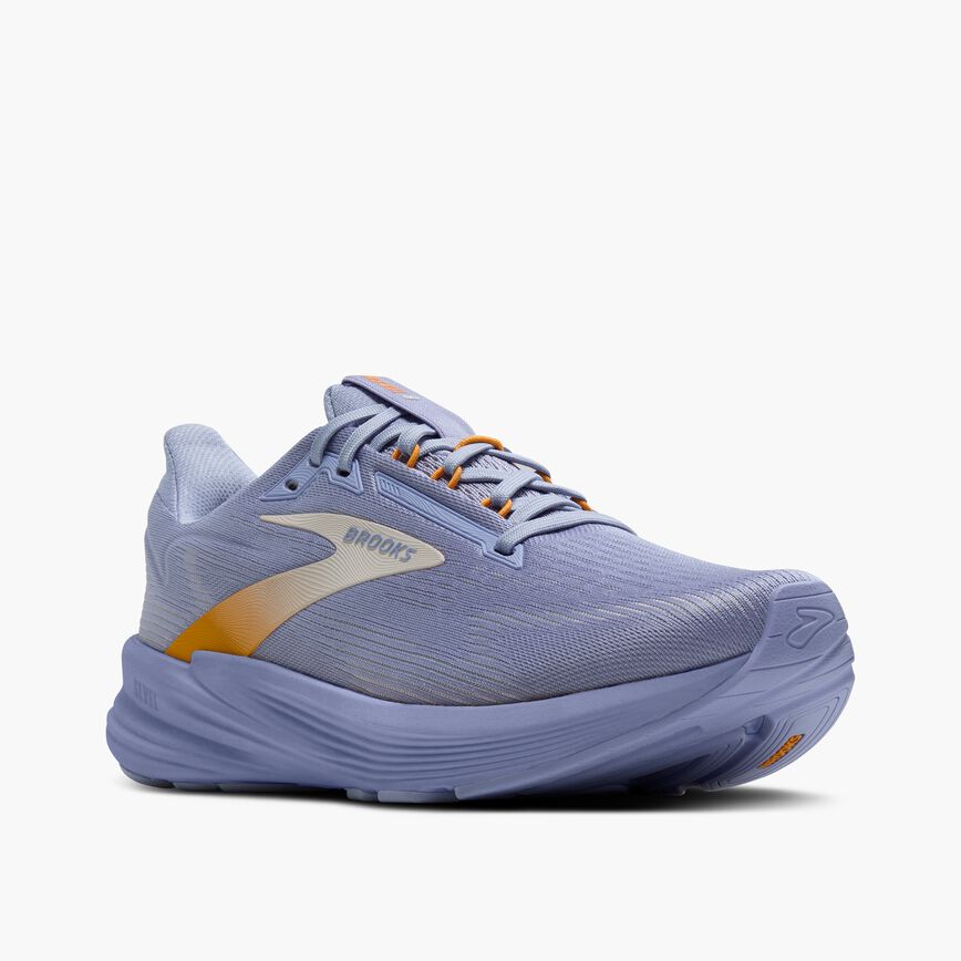 Brooks Revel 8 Blue Heron/Coconut/Orange (Women's)