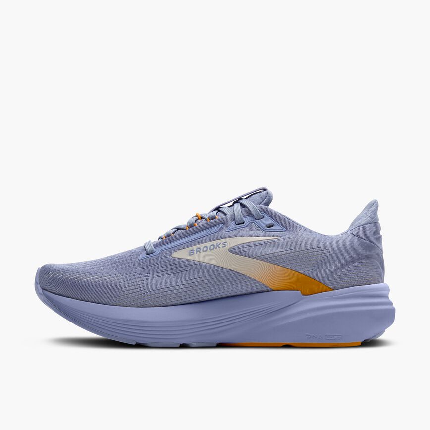 Brooks Revel 8 Blue Heron/Coconut/Orange (Women's)