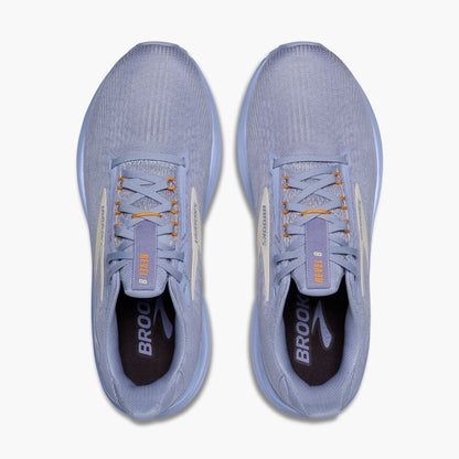 Brooks Revel 8 Blue Heron/Coconut/Orange (Women's)