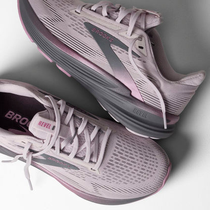 Brooks Revel 8 Mauve/Ebony/Pink (Women's)