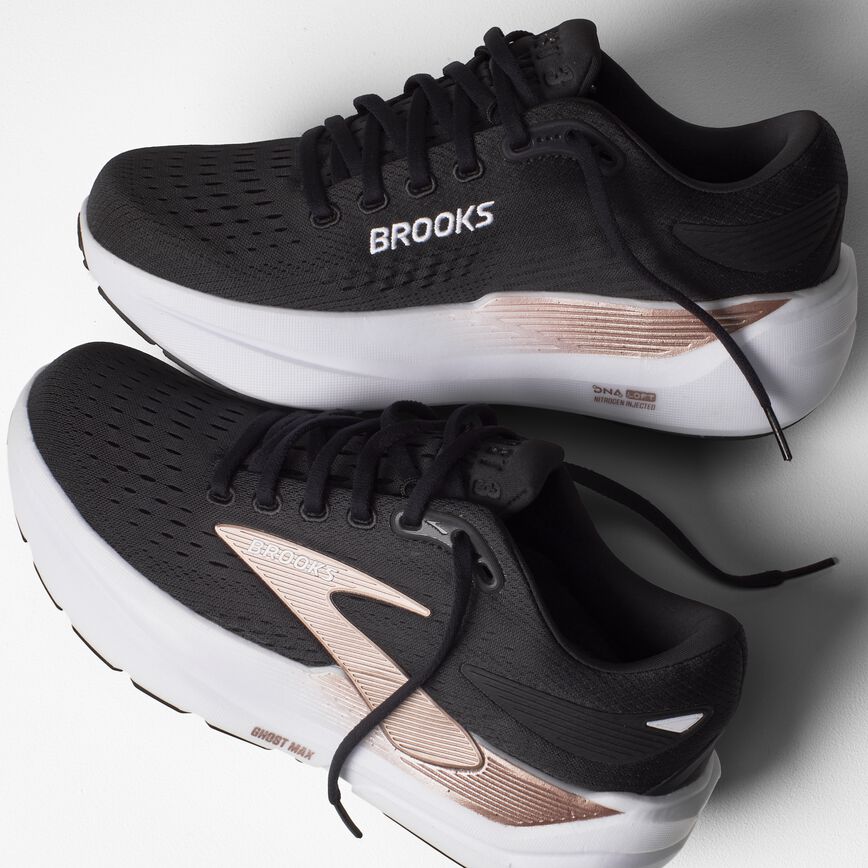 Brooks Ghost Max 3 Black/Black/Rose Gold (Women's)
