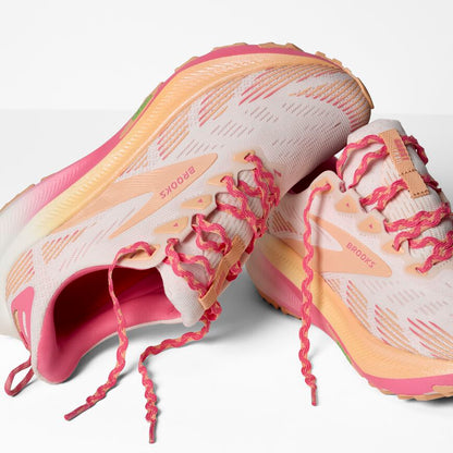 Brooks Ghost Trail White/Pink/Peach (Women's)