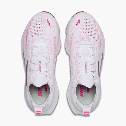 Brooks Glycerin Flex White/Cyber Pink/Argyle (Women's)
