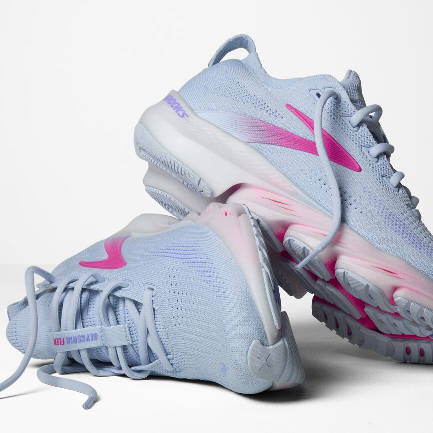 Brooks Glycerin Flex Skyway/Cyber Pink/Blazing Bell (Women's)