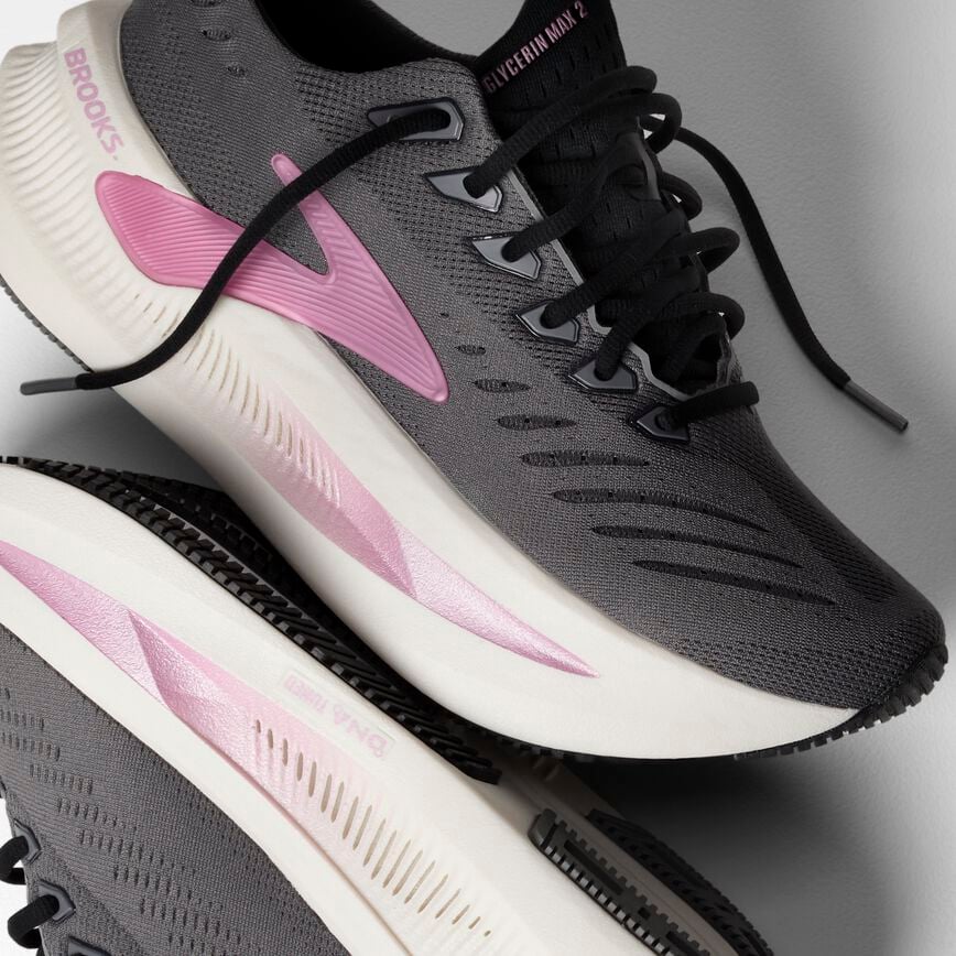 Brooks Glycerin Max 2 Grey/Coconut/Metallic (Women's)