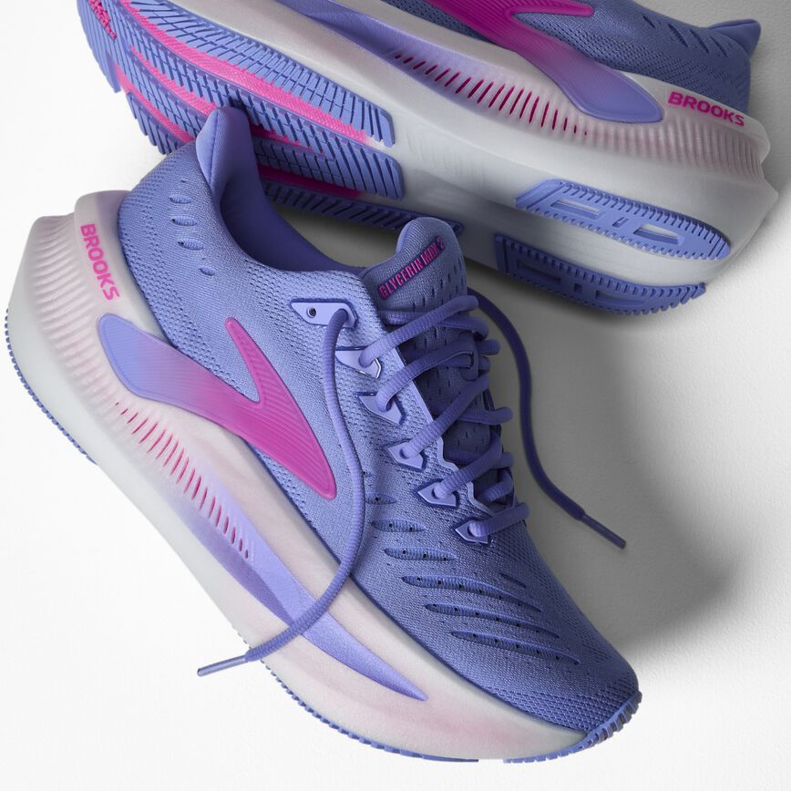 Brooks Glycerin Max 2 Blazing Bell/Pink/White (Women's)