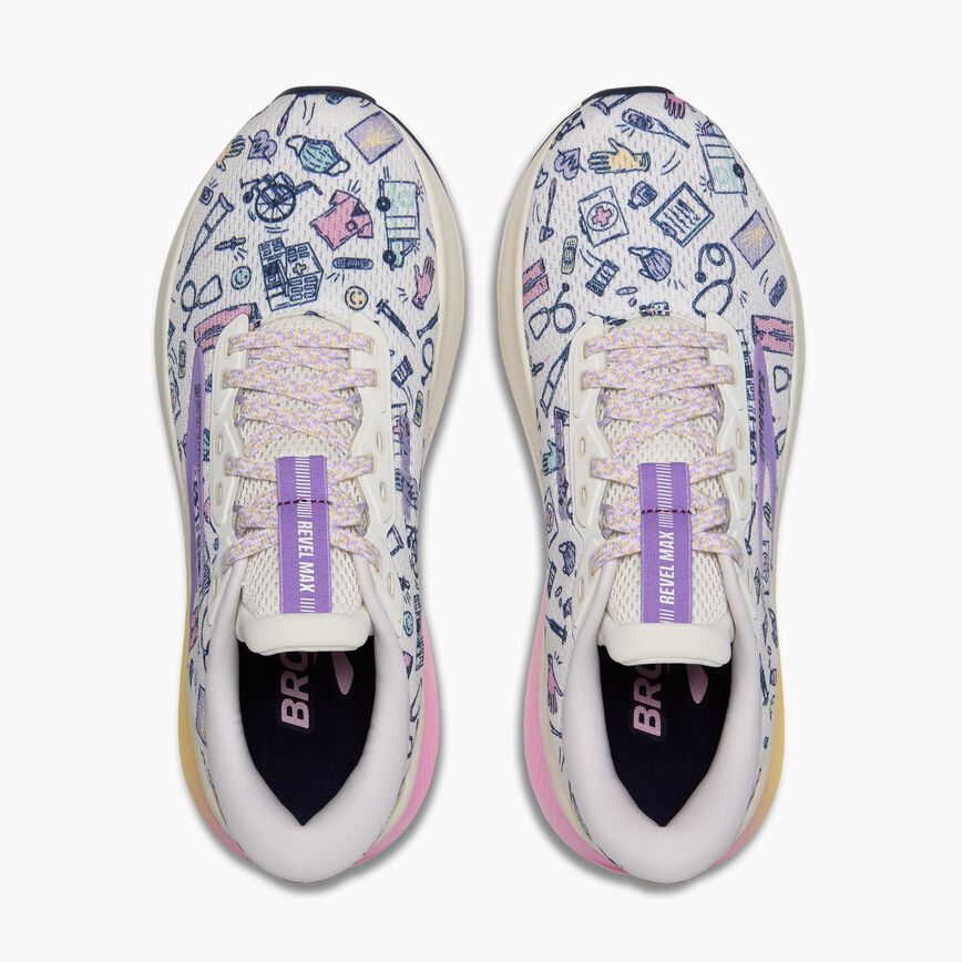 Brooks Revel Max Whisper/Orchid/Lavender (Women's)