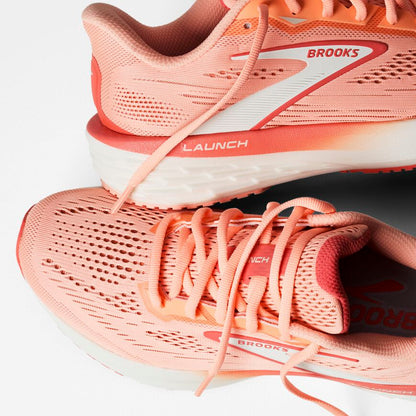 Brooks Launch 12 Peach/Coconut/Peach Echo (Women's)