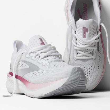 Brooks Glycerin GTS 23 White/Harbor Mist/Metallic (Women's)