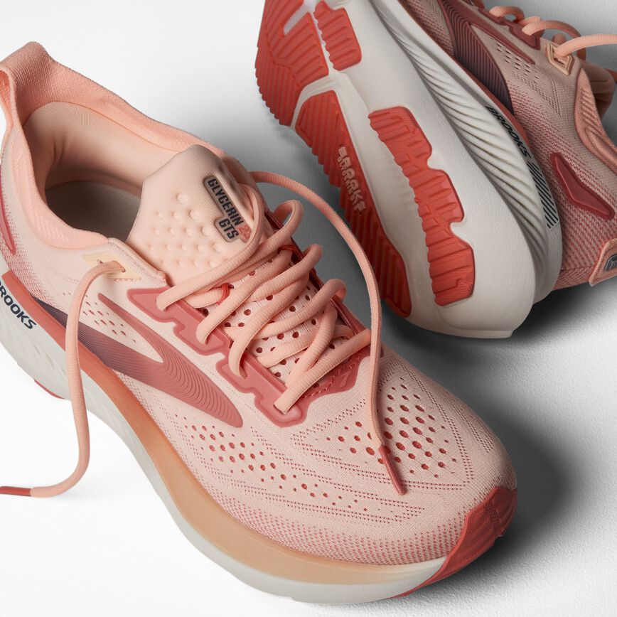 Brooks Glycerin GTS 23 Coral/Peach/Spellbound (Women's)