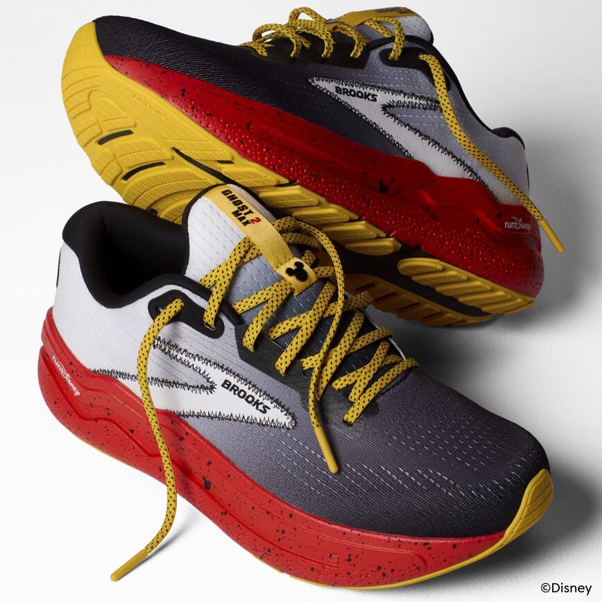 Brooks Ghost Max 2 Mickey Mouse Red/Black/White (Women's)