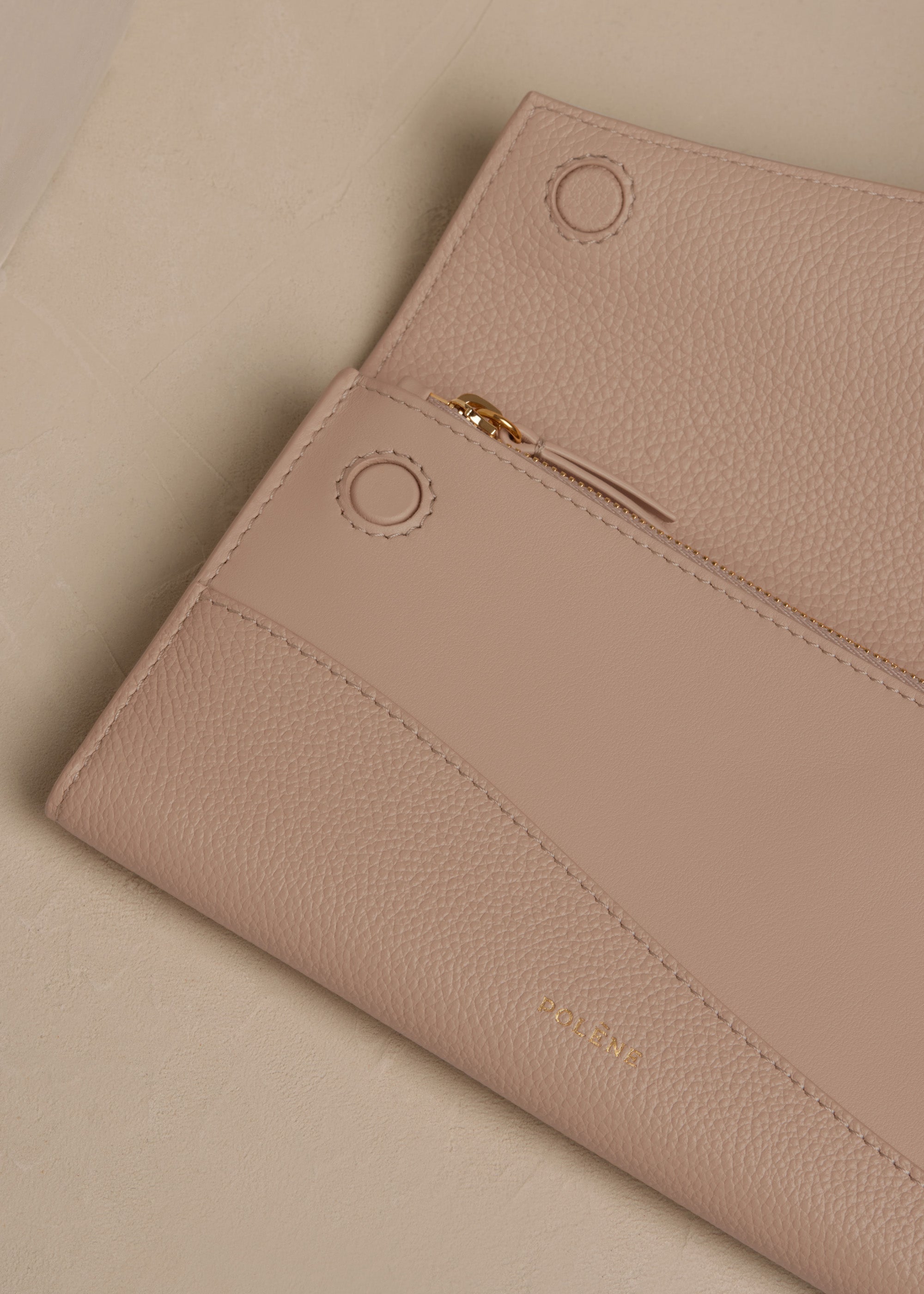 Polene Sierra Wallet Duo Dune