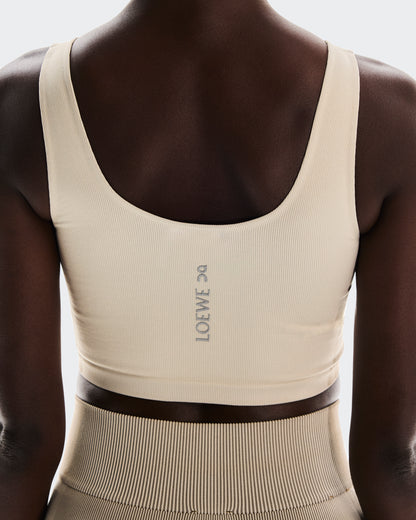 On Seamless Bra Loewe Ivory (Women'S)