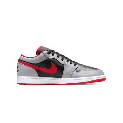 Air Jordan 1 Low Black Cement Grey Fire Red Sale