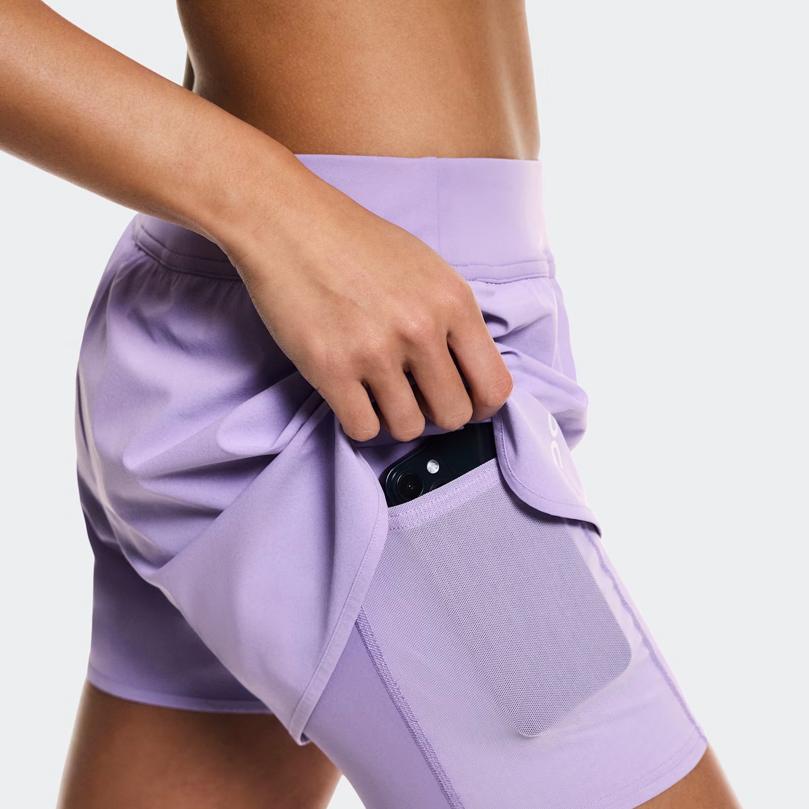 On 3" Court Shorts 2-In-1 Bloom (Women'S)