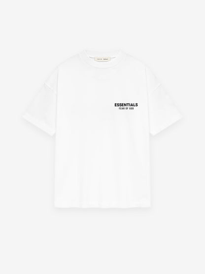 Essentials Classic Short Sleeve Tee Bright White