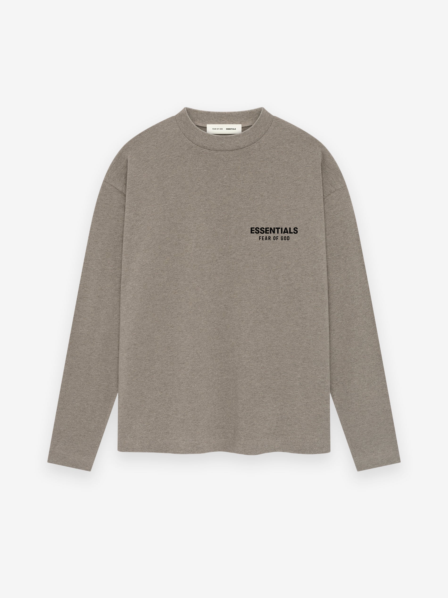 Essentials Classic Long Sleeve Tee Homestead Heather