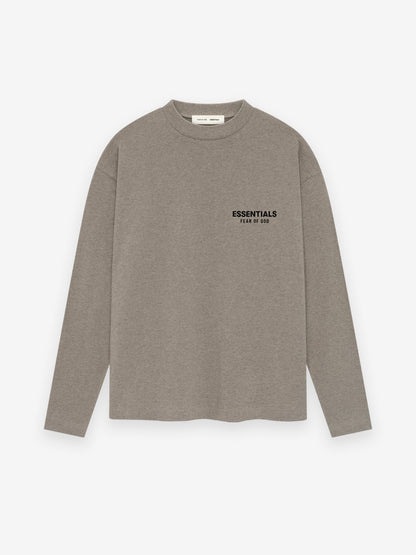 Essentials Classic Long Sleeve Tee Homestead Heather