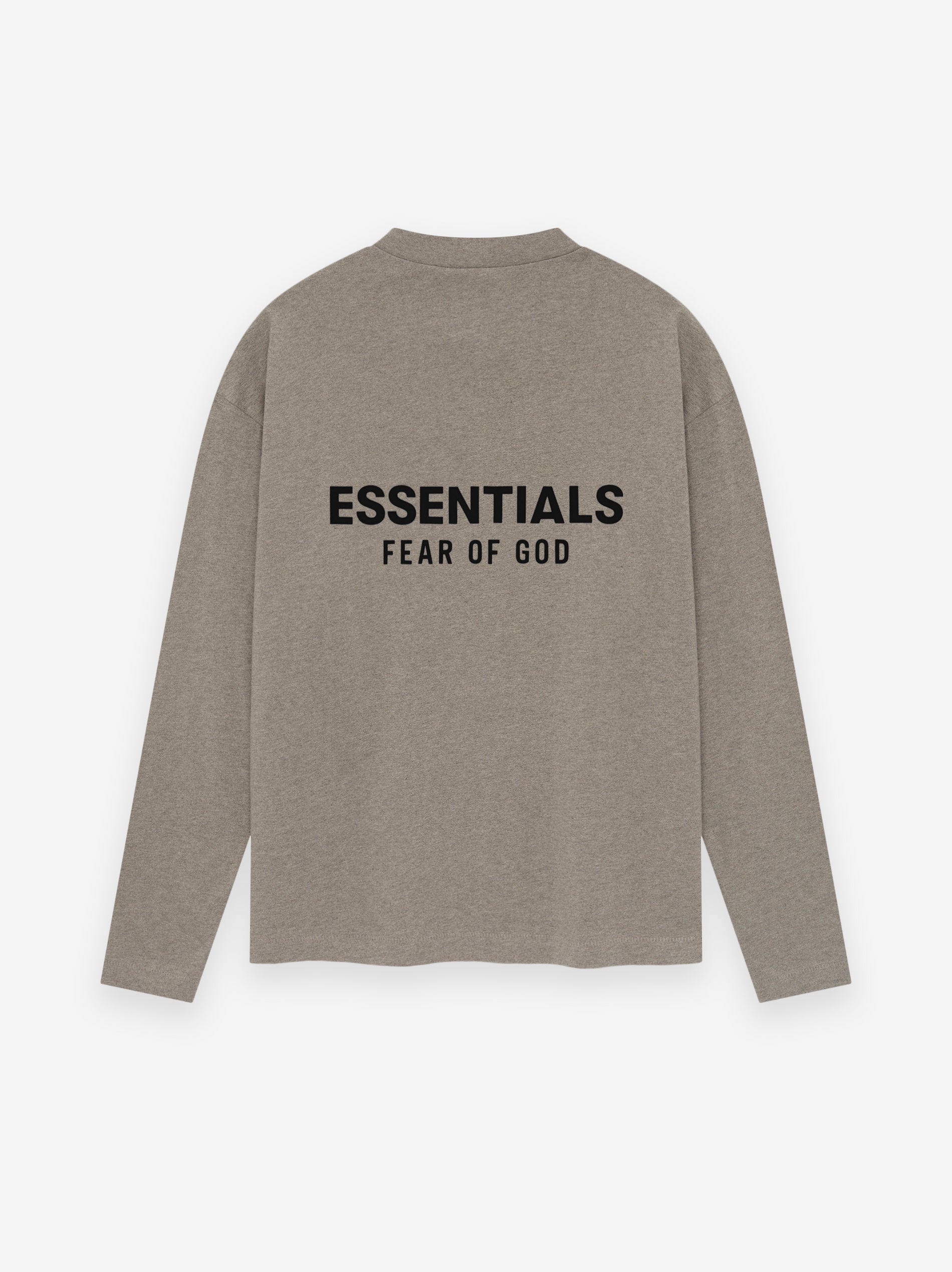 Essentials Classic Long Sleeve Tee Homestead Heather