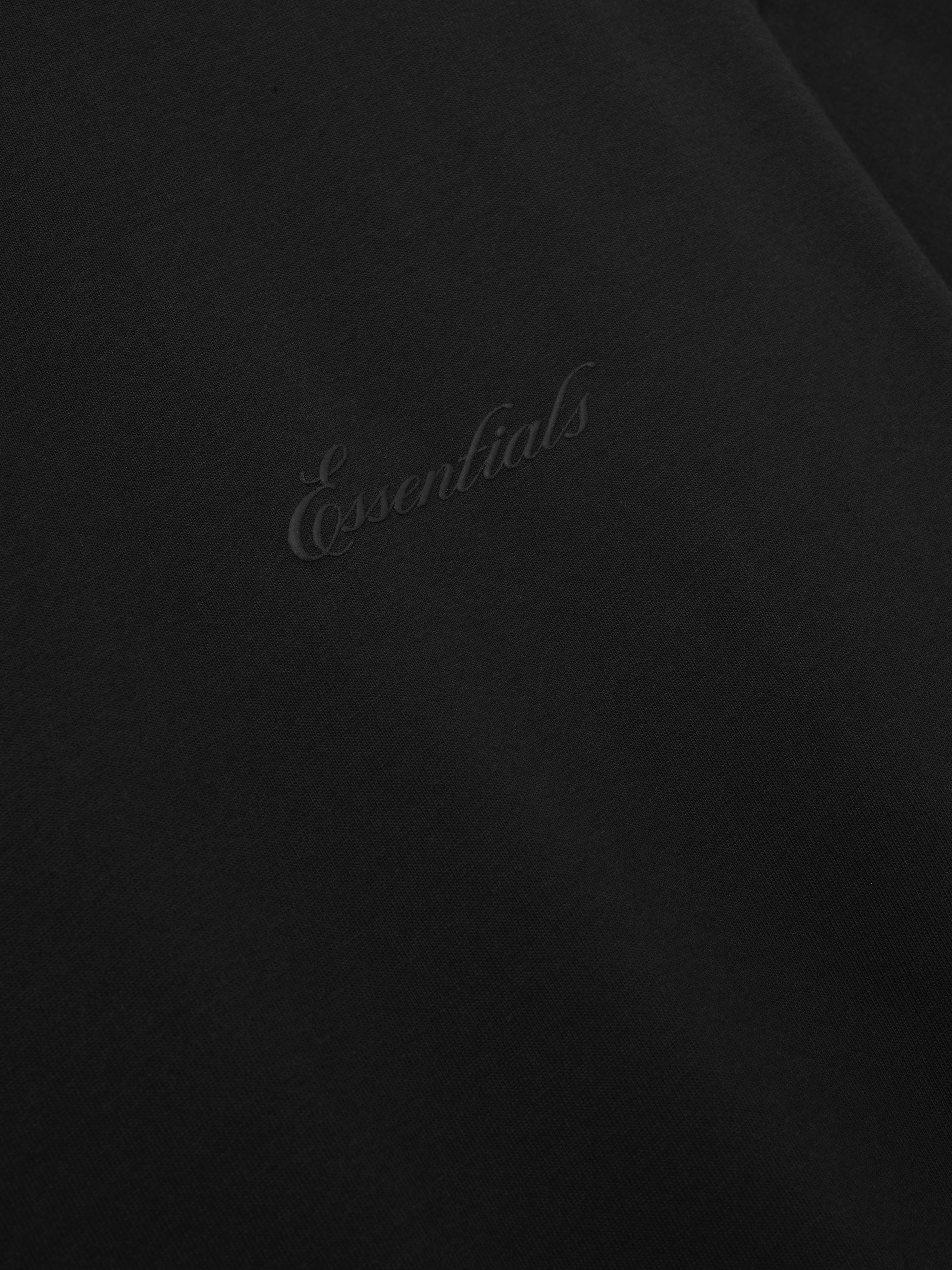 Essentials Signature Ss26 Classic Tee Vintage Black