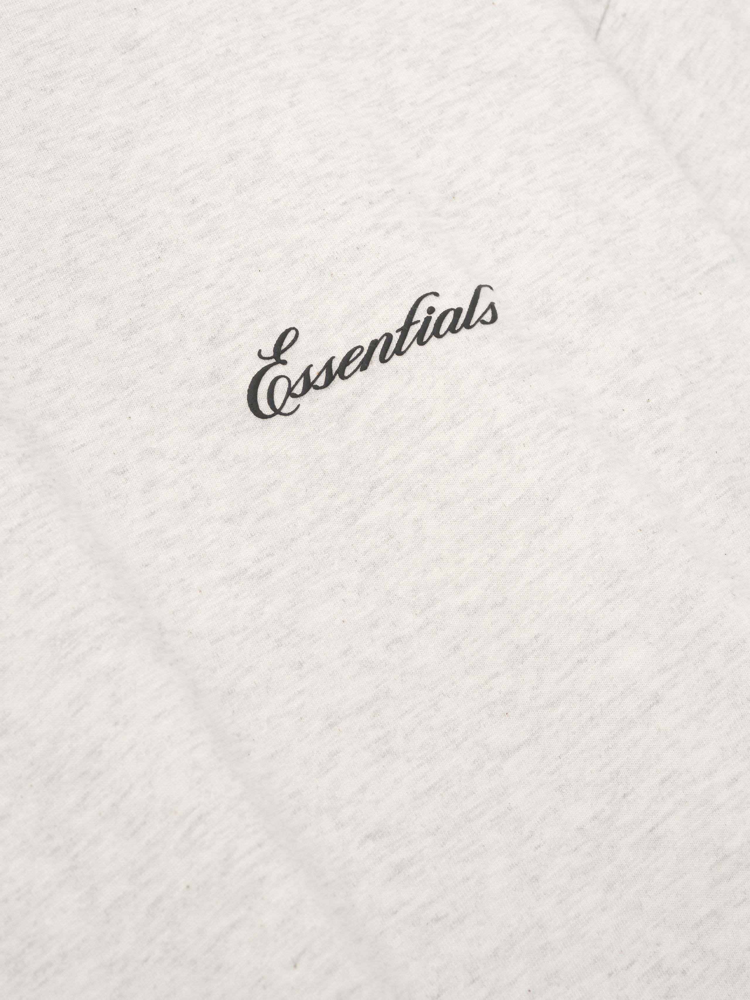 Essentials Essentials Classic Long Sleeve Tee Oatmeal Heather