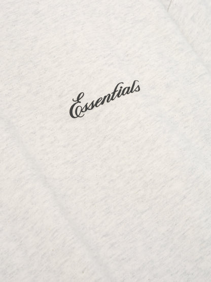 Essentials Essentials Classic Long Sleeve Tee Oatmeal Heather