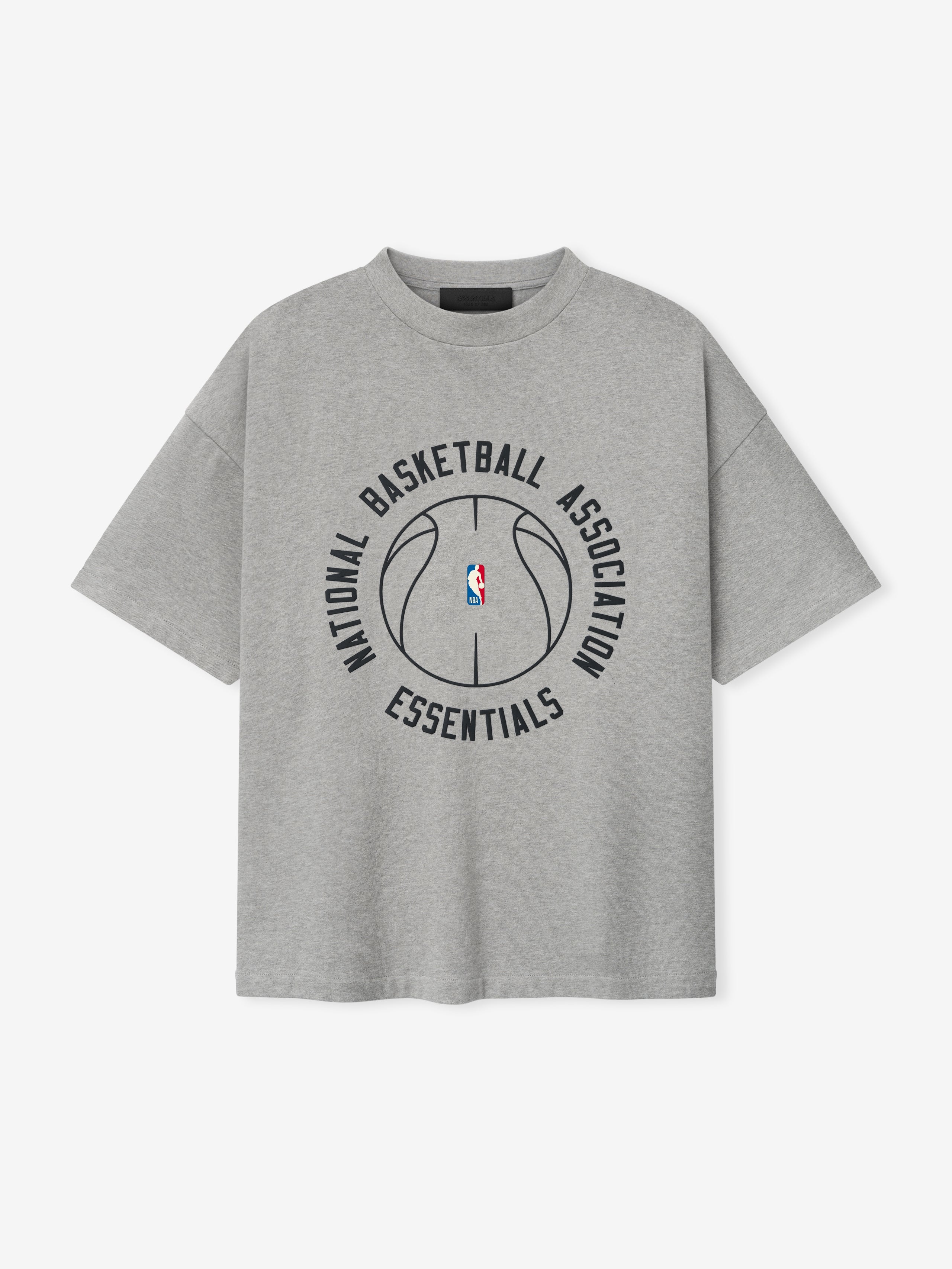Essentials Nba X Barkley Hendricks 90S Tee Concrete Heather