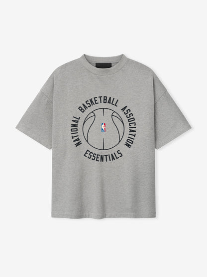Essentials Nba X Barkley Hendricks 90S Tee Concrete Heather