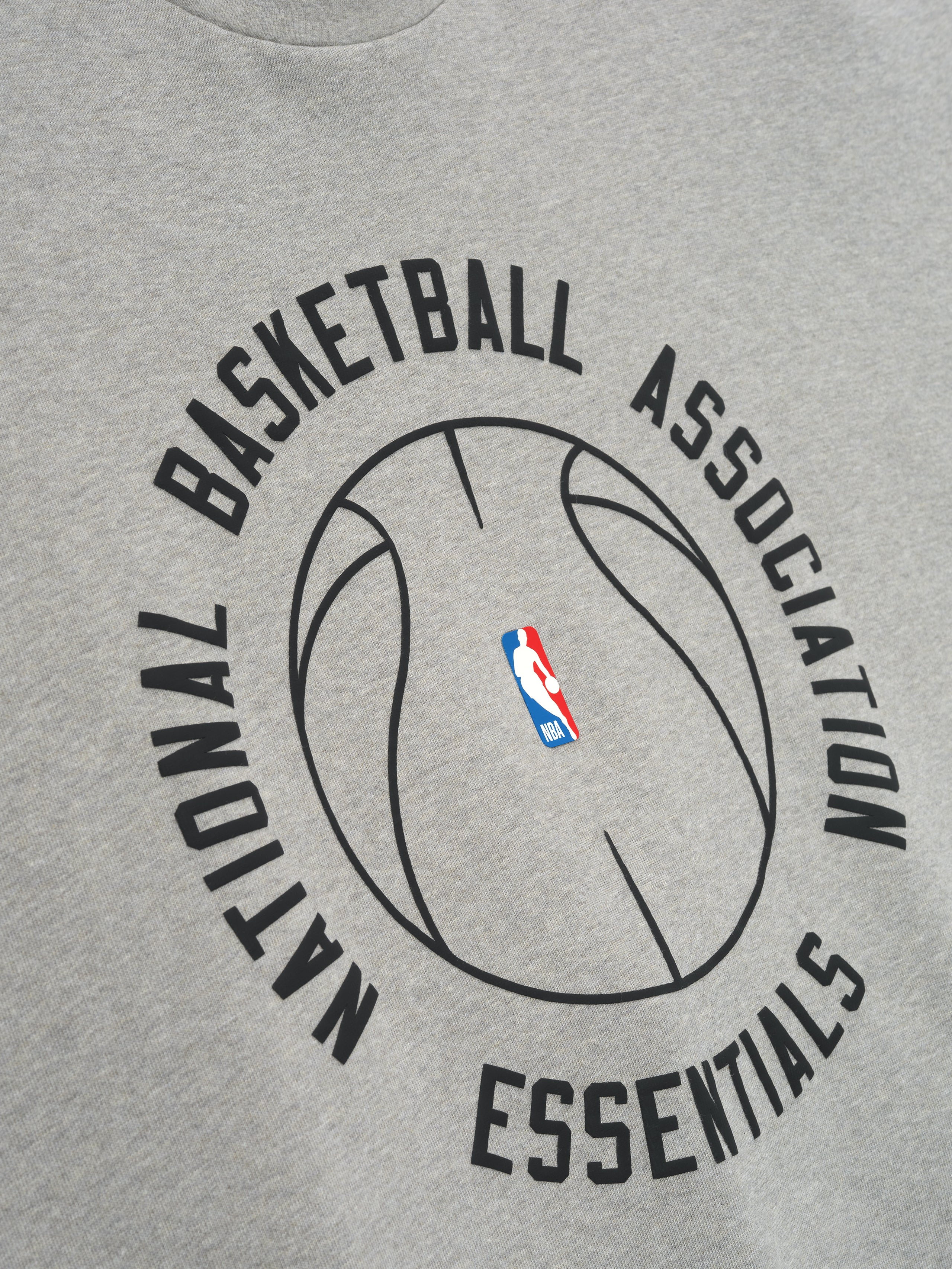 Essentials Nba X Barkley Hendricks 90S Tee Concrete Heather