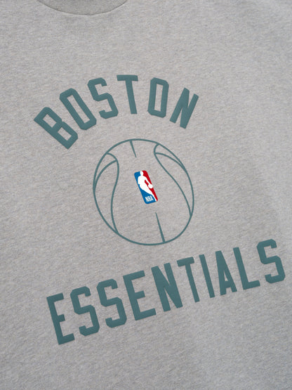 Essentials Celtics X Barkley Hendricks 90S Tee Concrete Heather