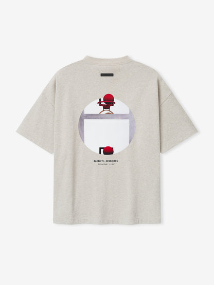 Essentials Warriors X Barkley Hendricks 90S Tee Heather Stone