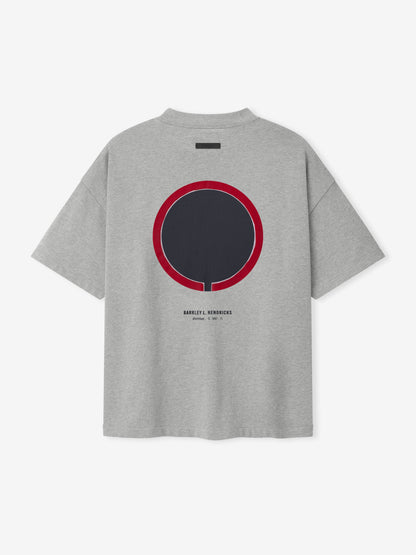 Essentials Sixers X Barkley Hendricks 90S Tee Concrete Heather