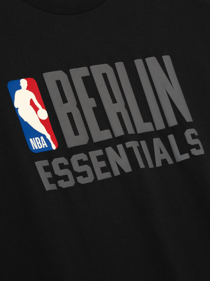 Essentials Berlin 90S Fit Tee Black