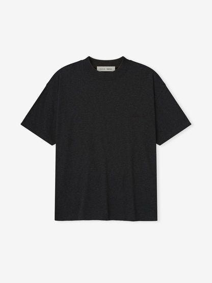 Essentials Embroidered Essential Tee Vintage Black