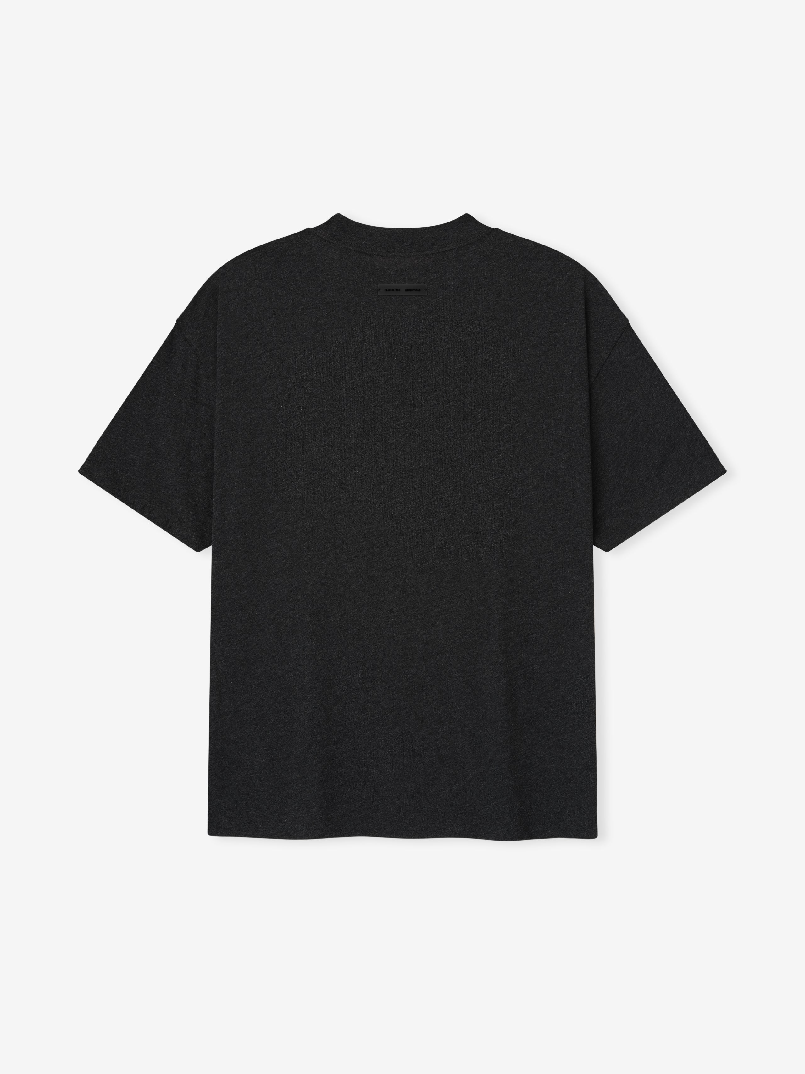 Essentials Embroidered Essential Tee Vintage Black