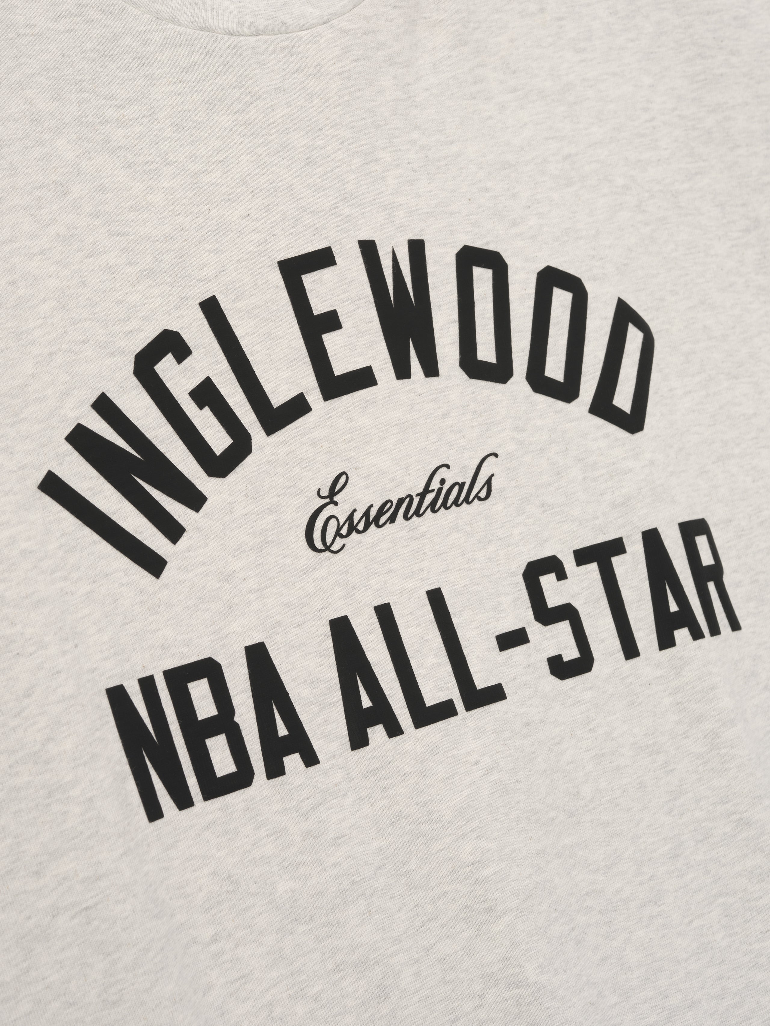 Essentials Inglewood X All Star Weekend '26 90S Tee Oatmeal Heather