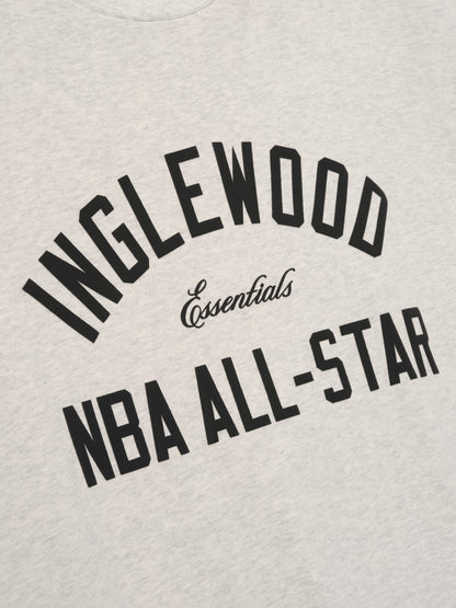 Essentials Inglewood X All Star Weekend '26 90S Tee Oatmeal Heather