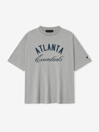 Essentials Braves 90S Tee Concrete Heather