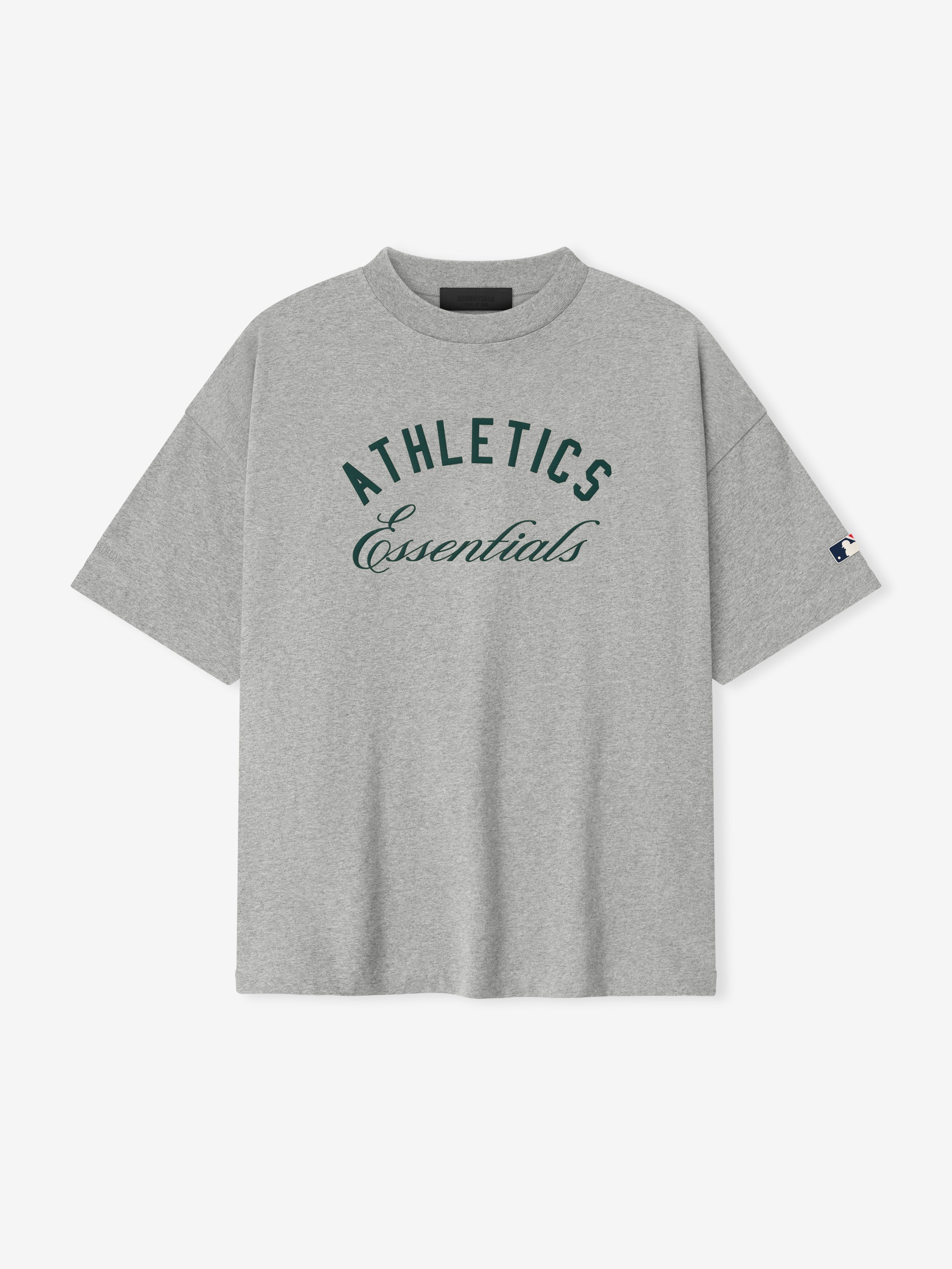 Essentials Athletics 90S Tee Concrete Heather
