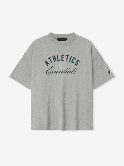 Essentials Athletics 90S Tee Concrete Heather