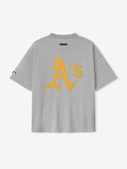 Essentials Athletics 90S Tee Concrete Heather