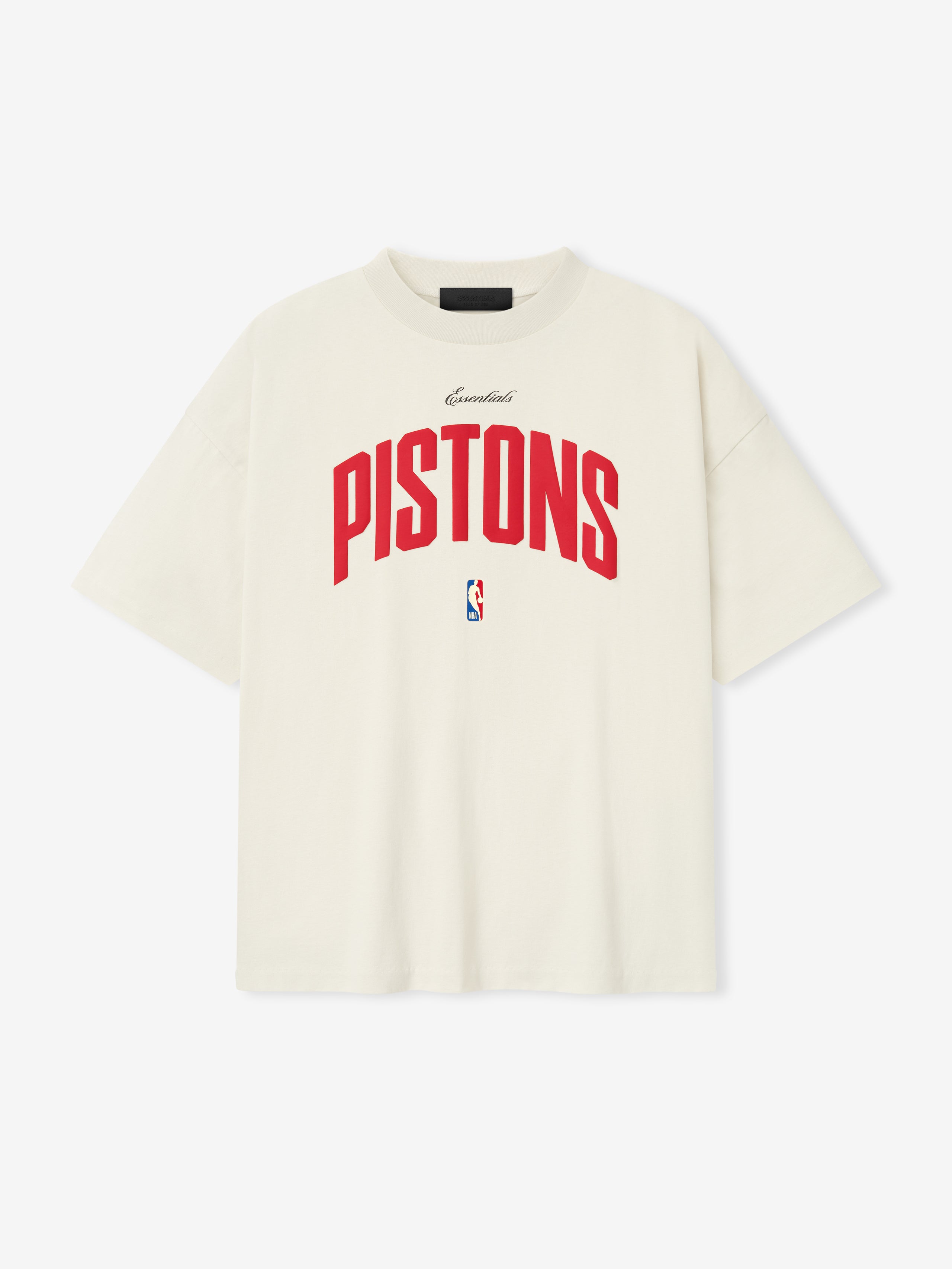 Essentials Pistons 90S Tee Cream White
