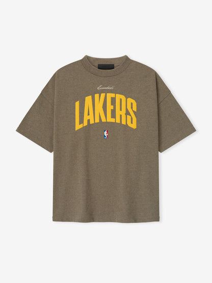 Essentials Lakers 90S Tee Homestead Heather