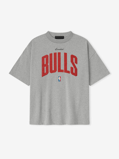 Essentials Bulls 90S Tee Concrete Heather