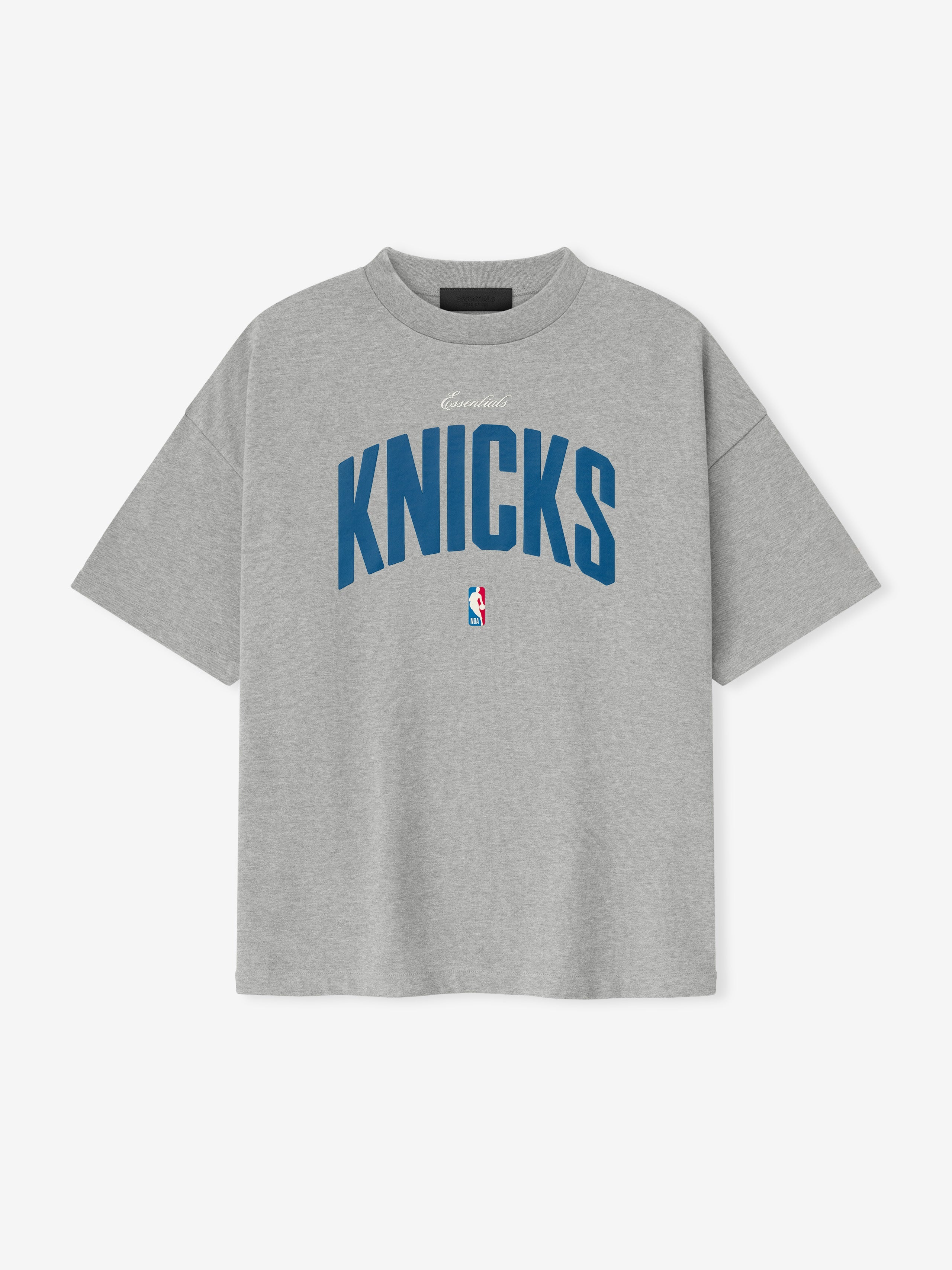 Essentials Knicks 90S Tee Concrete Heather