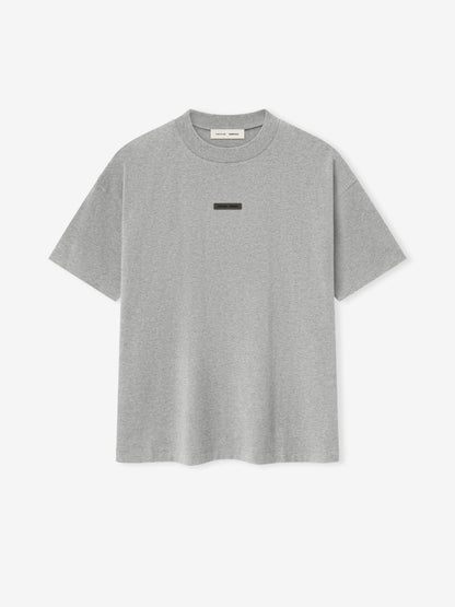 Essentials Classic Tee Concrete Heather