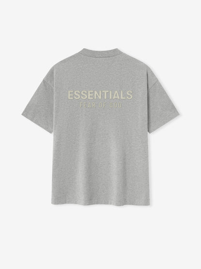 Essentials Classic Tee Concrete Heather